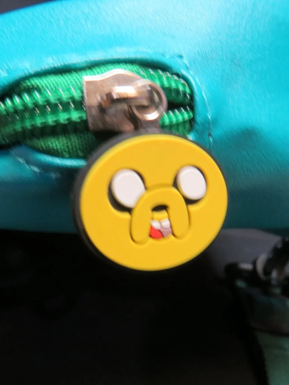 Adventure Time BMO Crossbody Bag Teal Faux Leather with Blue Boxy Mini CLEAN